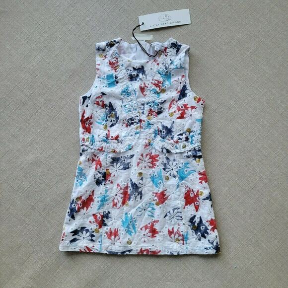 Little Marc Jacobs Eyelet Dress - Picture 2 of 7